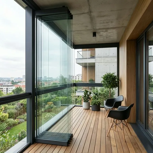 Katlanır Cam Balkon