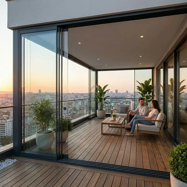 Sürgülü Cam Balkon